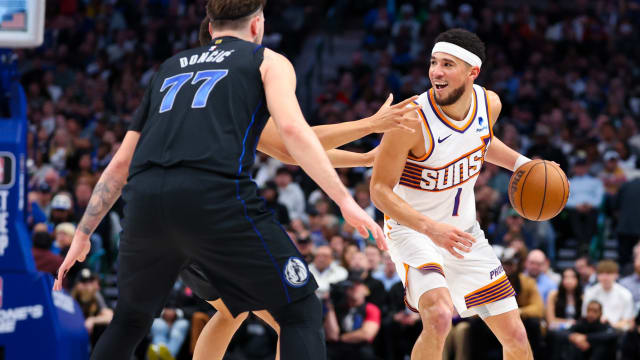 Luka Doncic, Dallas Mavericks, Devin Booker, Phoenix Suns